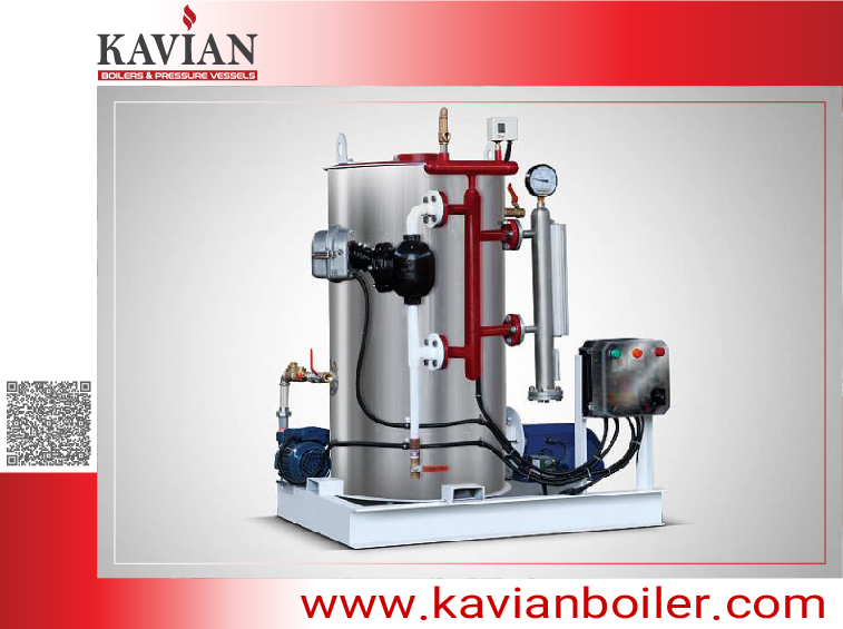 دیگ بخار ایستاده عمودی 100 2